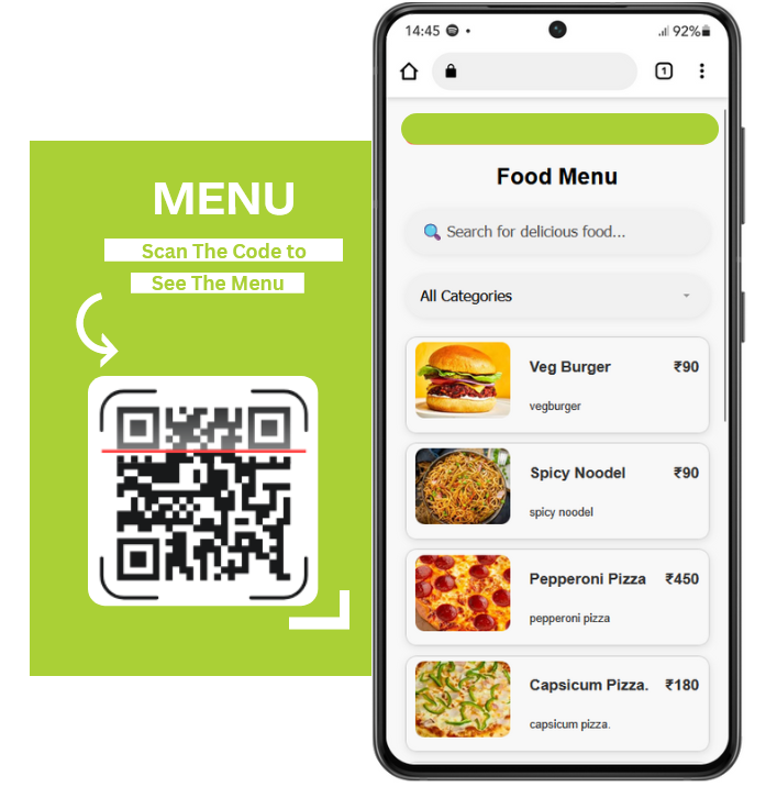QR Menu Image